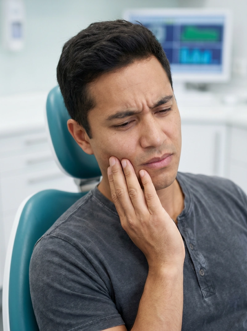 South Austin patient receiving prompt emergency dental care at myDental Ben White
