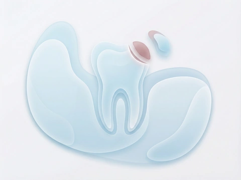 Apicoectomy surgical root canal illustration