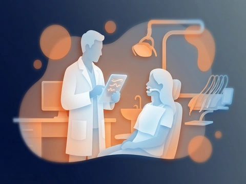 Sleep apnea screening and referral at dental office